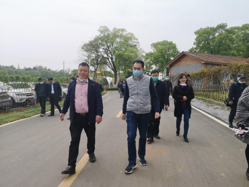 江西省文旅厅长池红视察高安百峰岭景区 推动乡村旅游复工复产