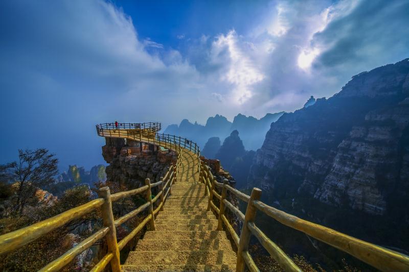 河北白石山景区恢复开放