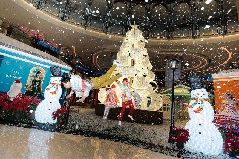 「澳門銀河」隆重推出悦动心弦节日庆典 启动仪式点亮全城喜悦气氛